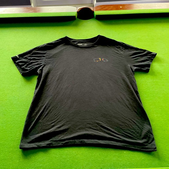 Brixton black skate shirt XL good condition - Picture 1 of 3